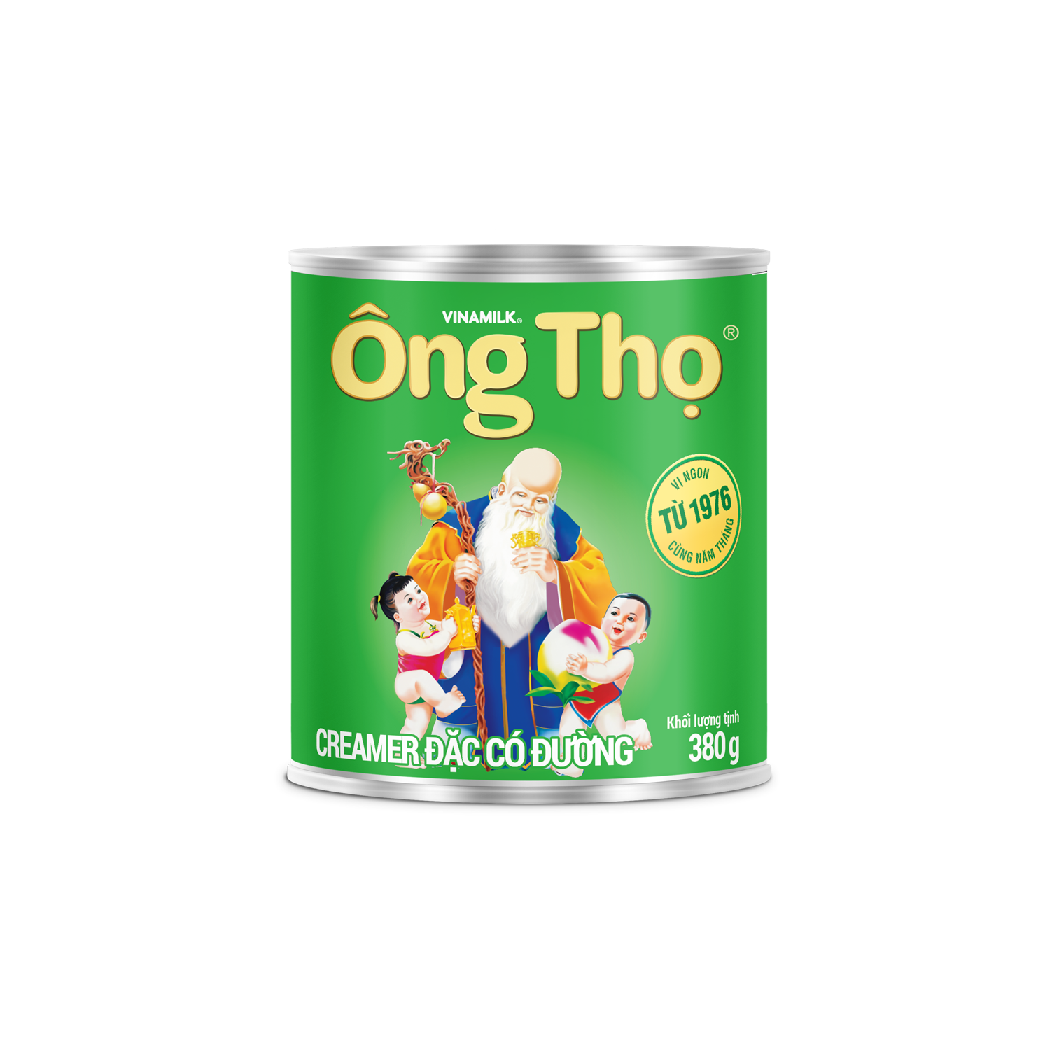 Creamer đặc Ông Thọ Nhãn xanh lá - Lẻ 1 hộp thiếc 380g